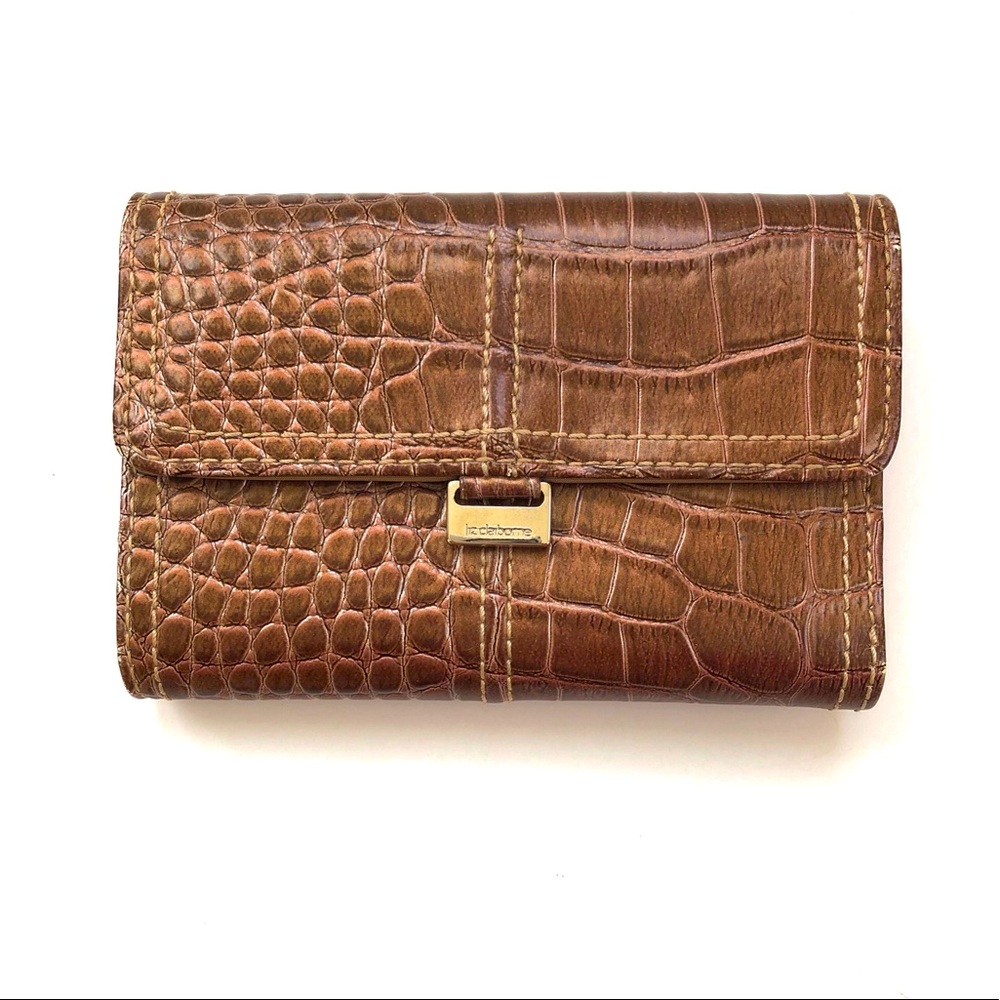Bronze Copper Brown Foldable Wallet